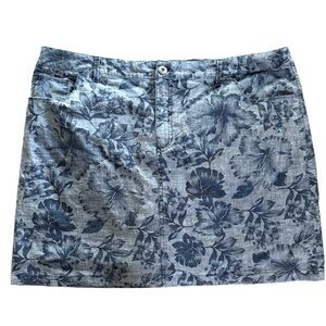 Croft & Barrow Blue Casual skort